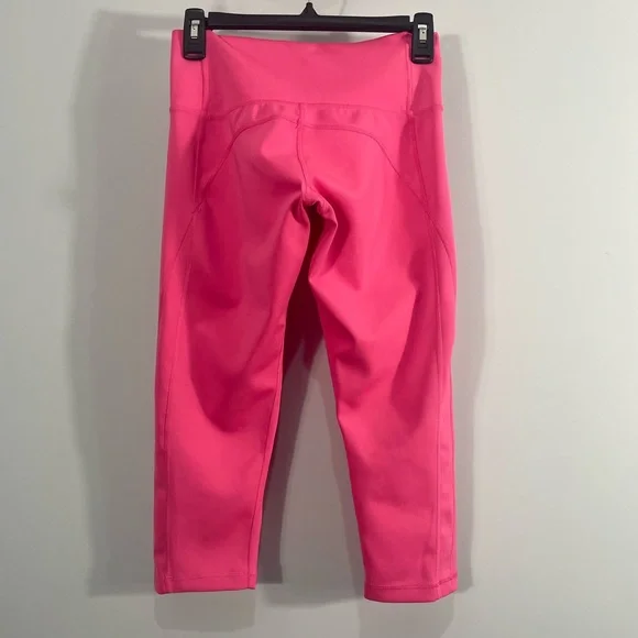 Adidas Climate Pink Leggings, Small, work out pants, yoga, soft, sleek Womens - Picture 2 of 6